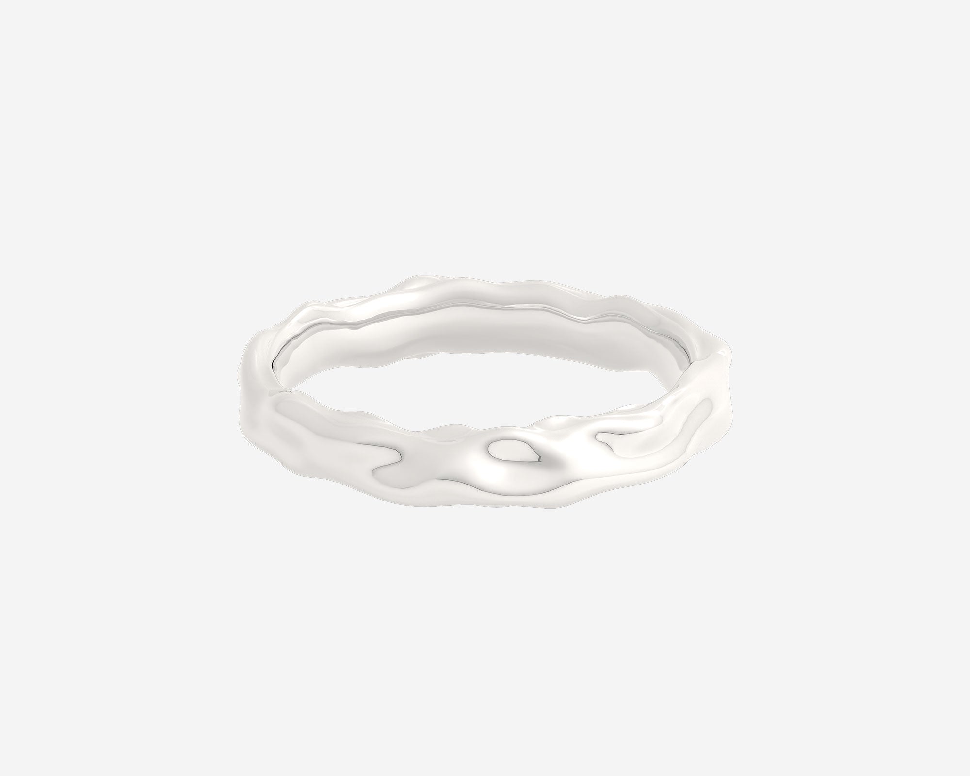 The Organic ring by Holden in white gold