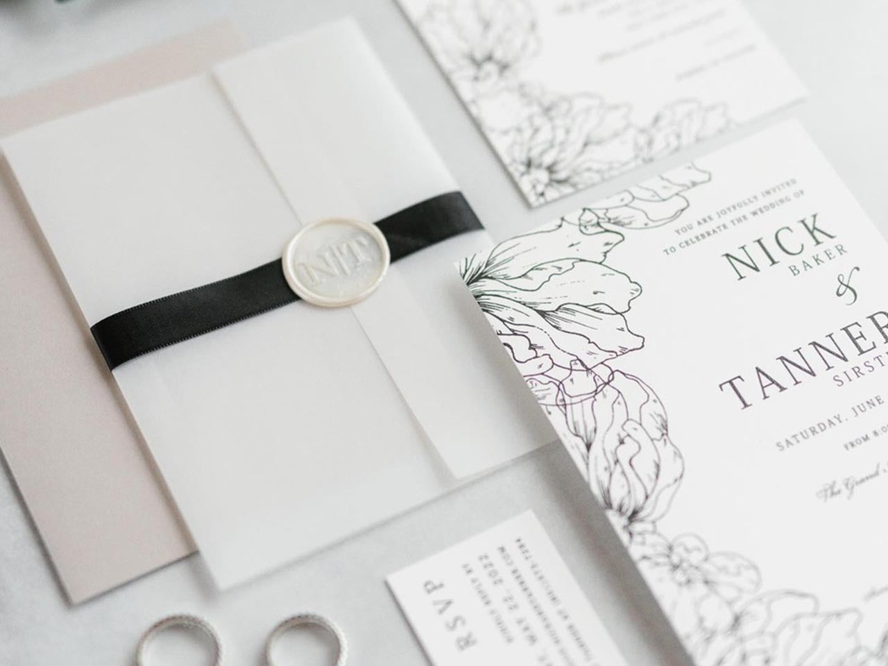 Wedding Invitation Suite