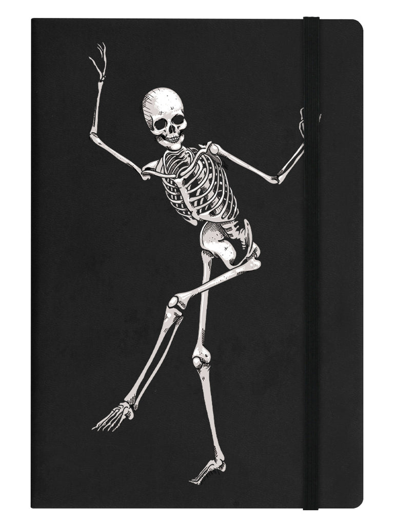 Dancing Skeleton Black A5 Hard Cover Notebook – Grindstore Wholesale