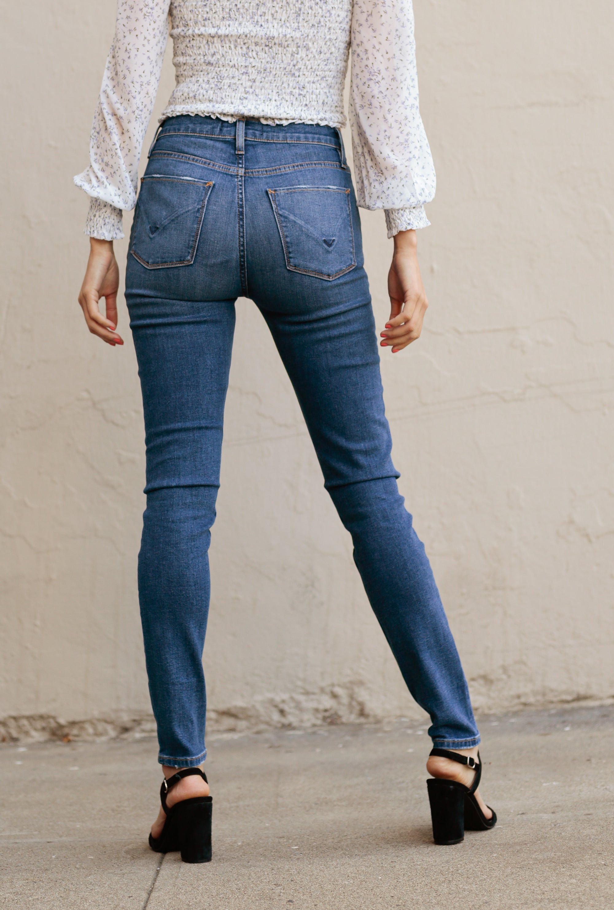 hudson barbara skinny jeans