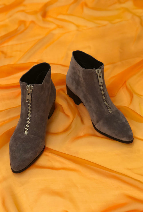 grey city boots