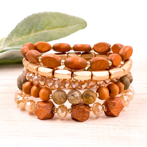 Leo Set Camel - The Eve and Annie Boutique LLC