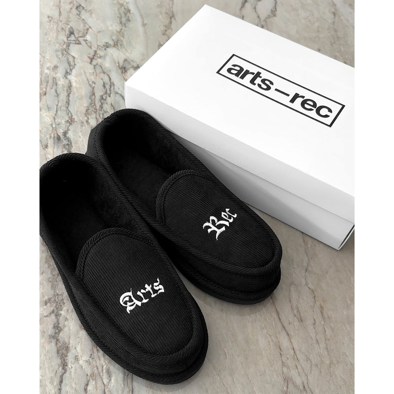 Arts-Rec House Slippers - Black