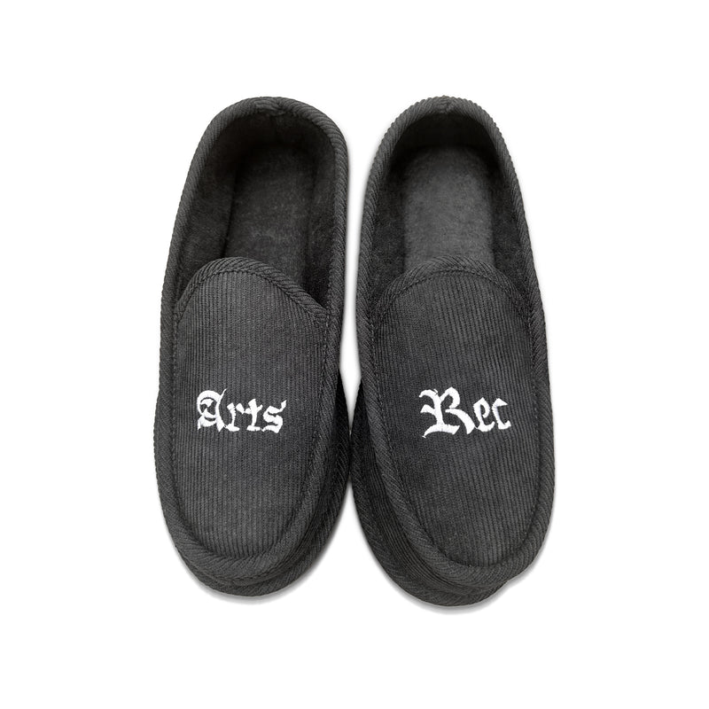 Arts-Rec House Slippers - Black