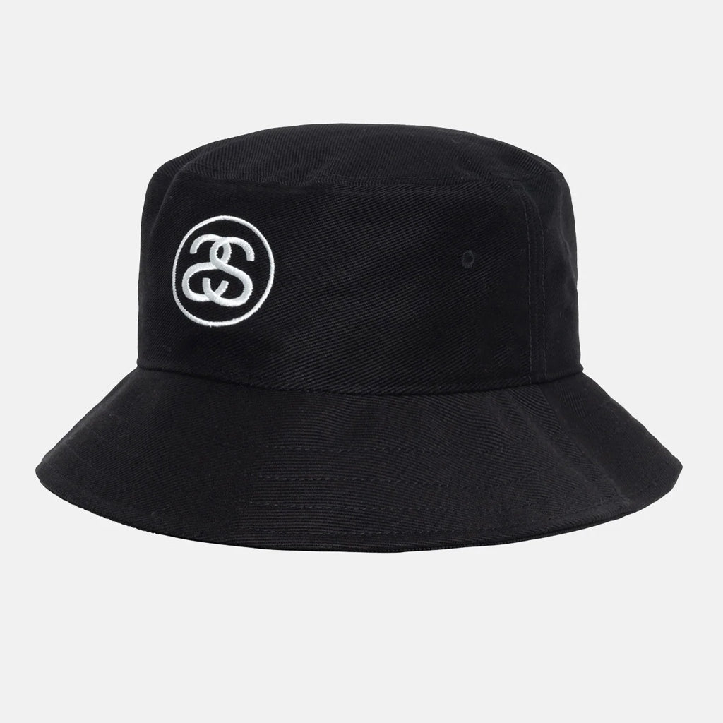 Stussy : SS Link Deep Bucket Hat - Black – arts - rec