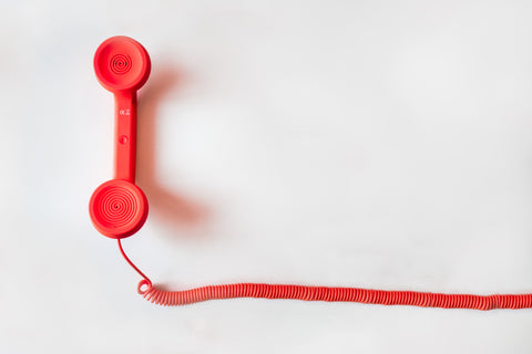 Phone red cord