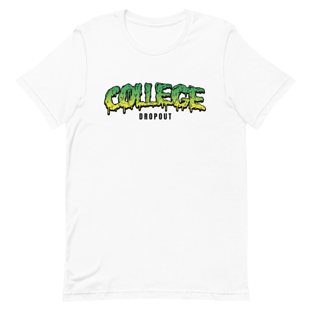 The College Dropout Cotton Graphic T-shirt For Men - OddBits