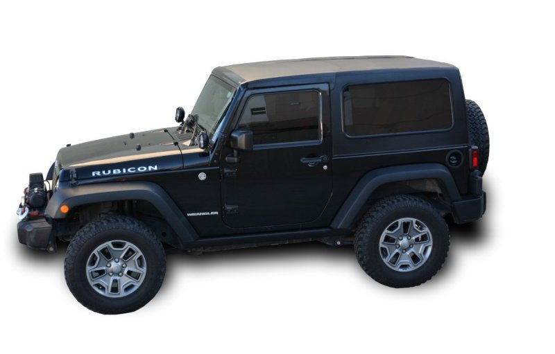 DV8 Offroad 07-18 Jeep Wrangler JK 2 Piece Square Back Hard Top (2 Doo –  Throwdown Performance, LLC