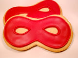 Superhero Mask Cookies