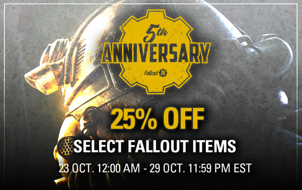 Fallout 76 5th Anniversary 25% off sale