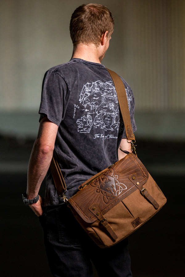 messenger bag in store