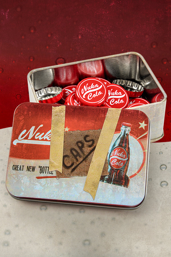 Fallout Bottle Cap Series Nuka Cola with Collectible Tin