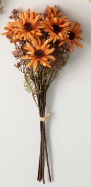 COSMOS BUNDLE Set/3 18"H ORANGE