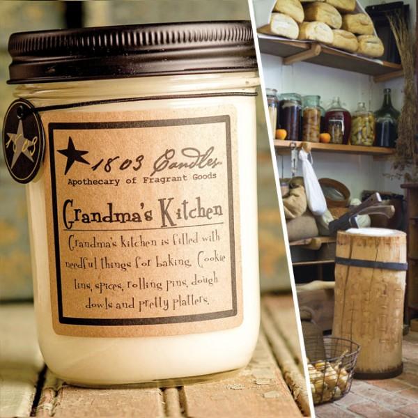 Grandma S Kitchen 14oz Jar Candle Treehouse Gift Home