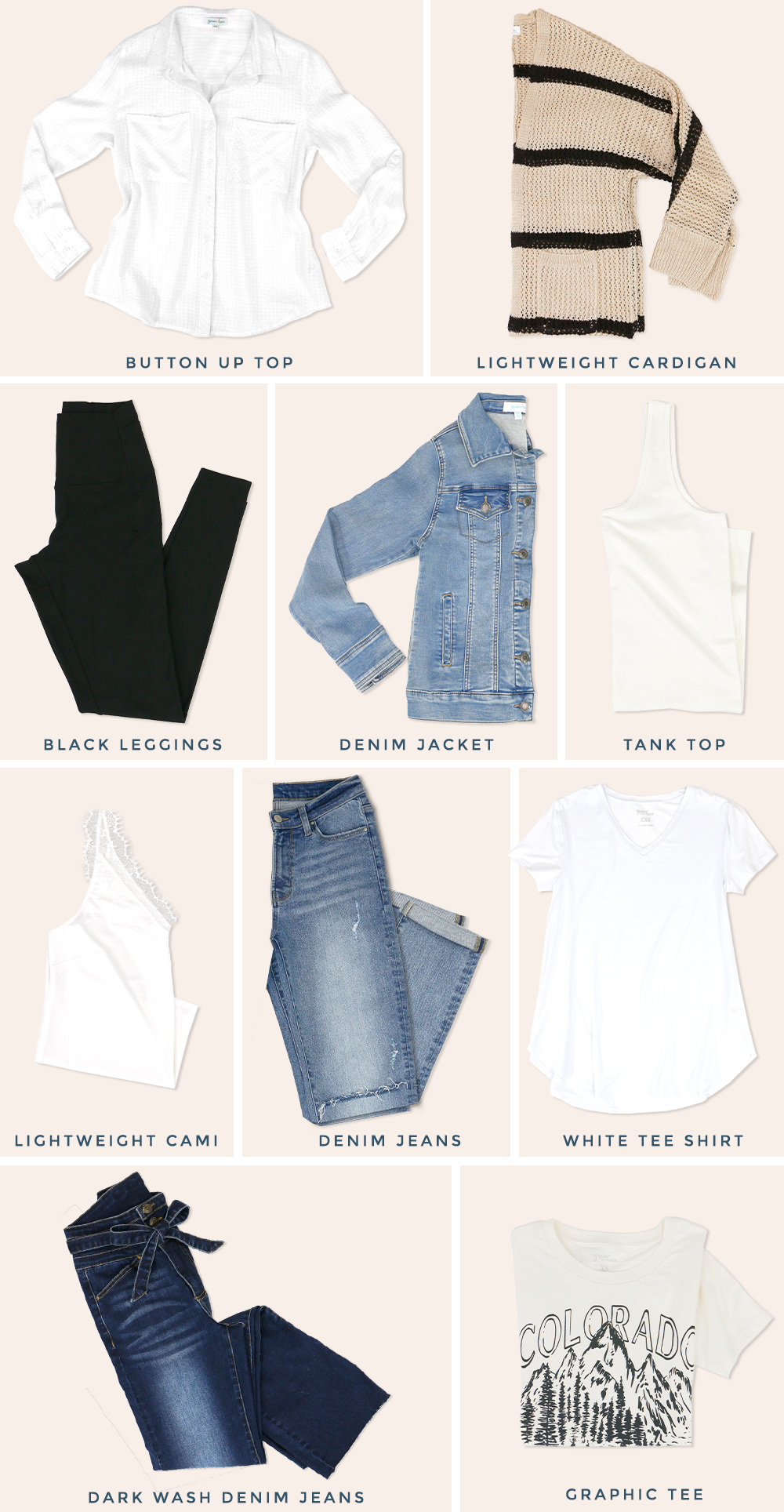 10 wardrobe essentials every closet needs photo collage 