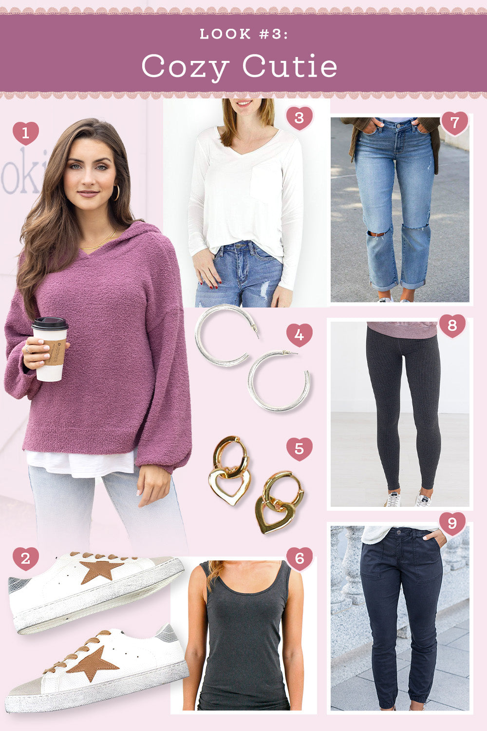 Style Guide 5 easy looks for Valentine's Day look 3 cozy cutie style inspo