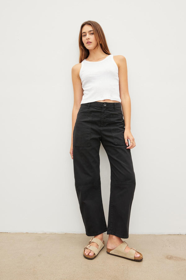 Velvet Women's HALEY Cozy Double Knit Pant in Grey- New W23 Collection -  Linea Fashion