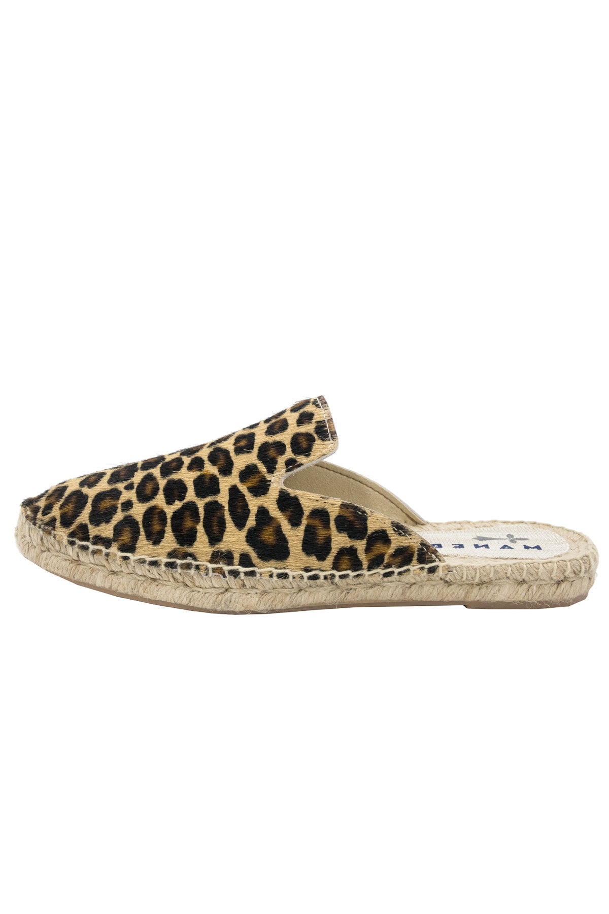 LEOPARD MULE ESPADRILLES by MANEBI 