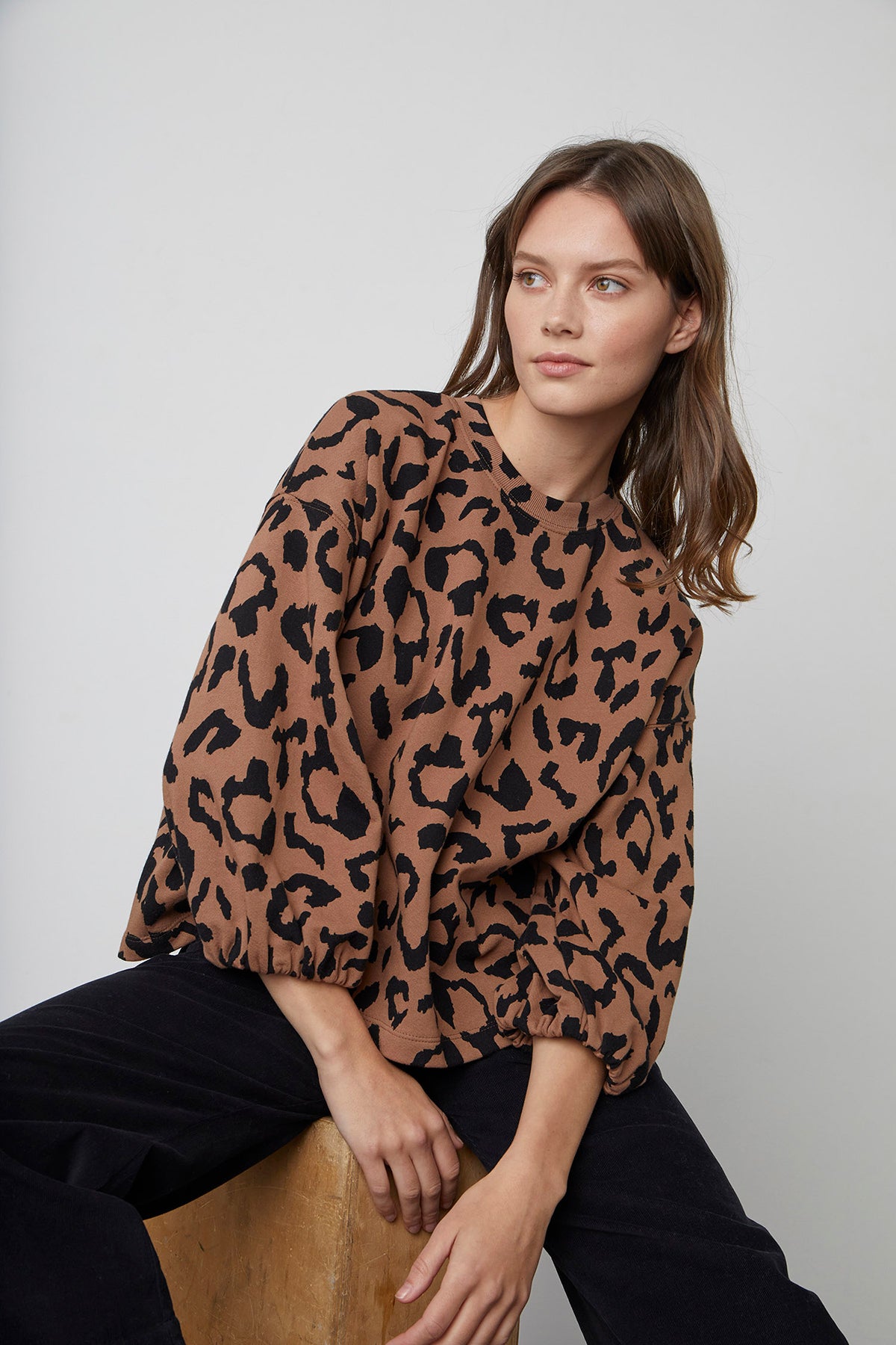 ARABELLE PRINTED SWEATSHIRT