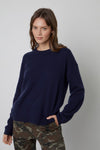 Brynne Sweater Navy Front 