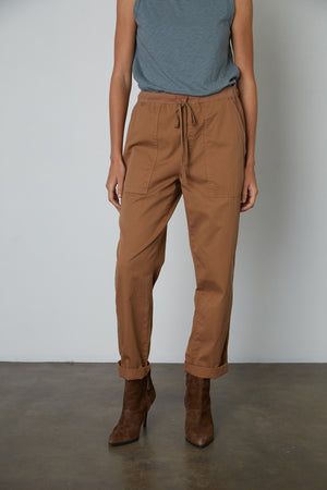 MISTY COTTON TWILL PANT – Velvet by Graham & Spencer