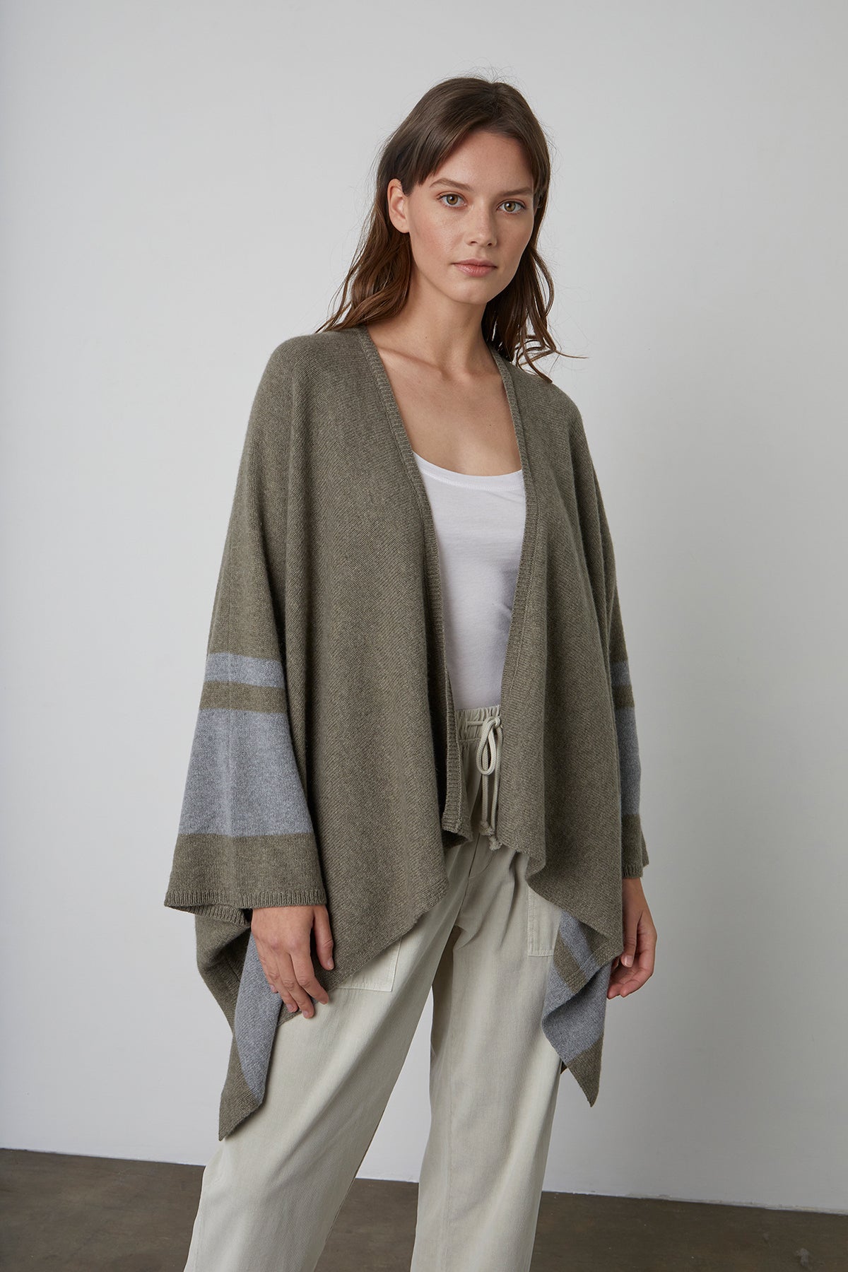 HARPER OPEN FRONT PONCHO