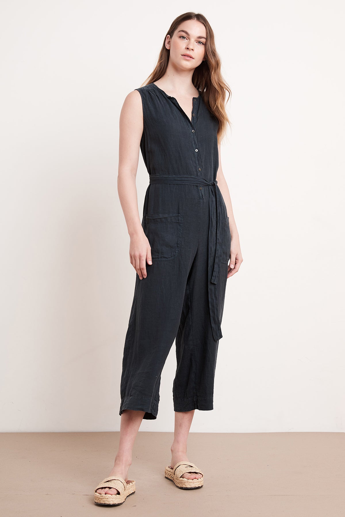 linen jumpsuit