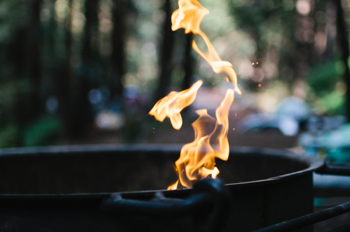 Camp Fire Big Sur Limekiln