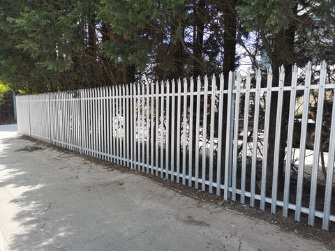 Galvanised Triple Pointed Palisade Supplied & Installed in Fenton