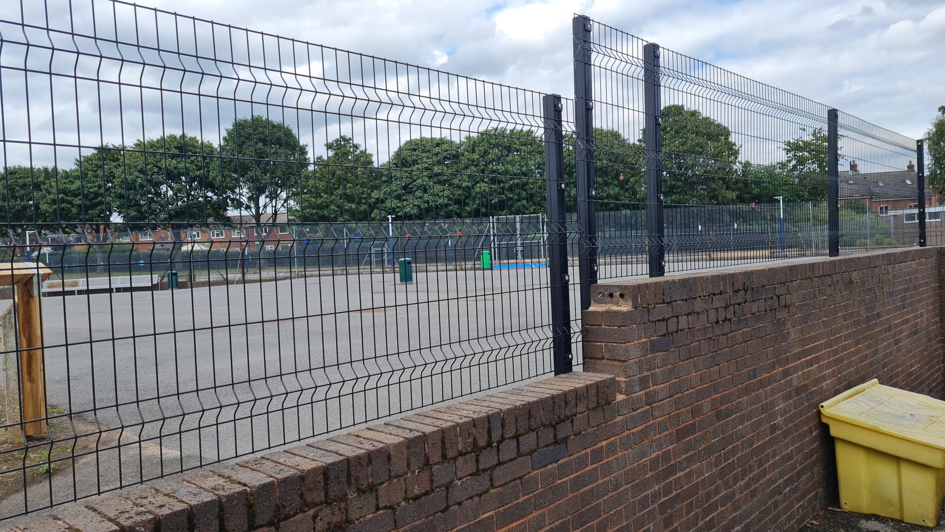 V-Mesh Fencing Supplied at Installed at School in Burntwood, Lichfield