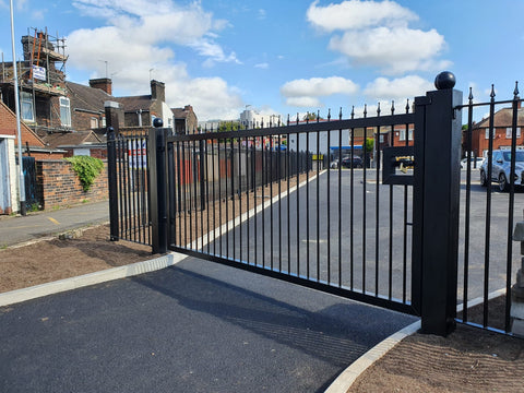 Railings and Gates Supplied and Installed for KIA Motors in Stoke-on-Trent