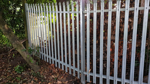 2.0m Palisade Fencing Supplied and Installed at Milton Park