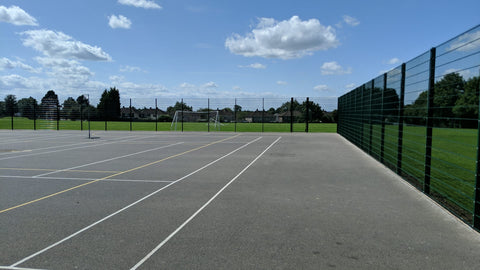 Sports Court Fencing Install in Derby