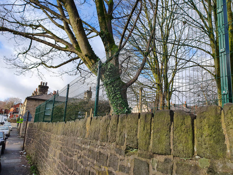 1.8m High V-Defence Mesh for St Paul's Primary School in Bolton