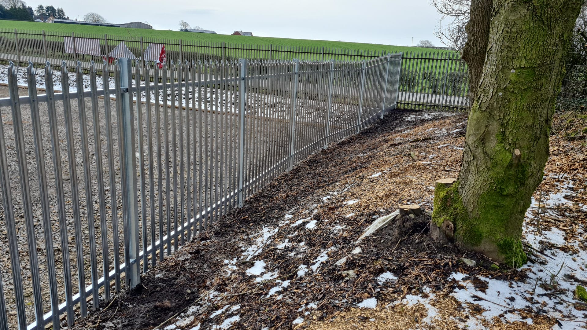 Supply and Installation of Palisade Fencing in Carlisle