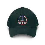 USA Flag Peace Embroided Hat - eDirect Dreams 