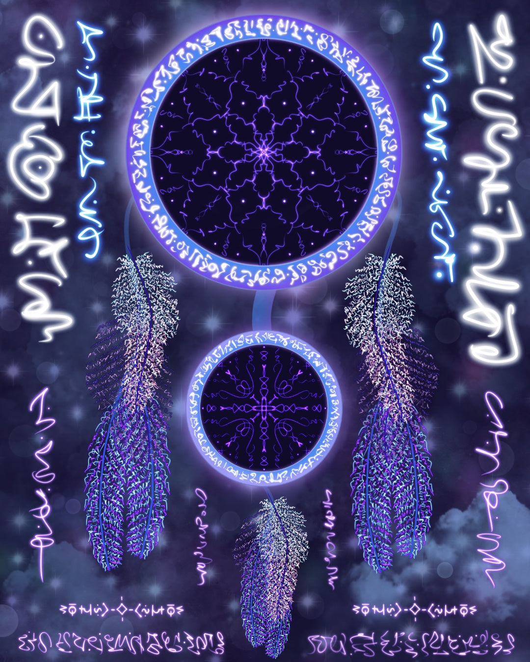 Pleiadian Light Language Dreamcatcher