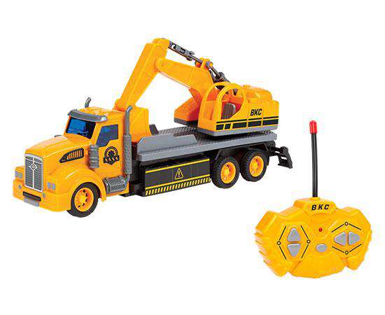 rc truck excavator transport