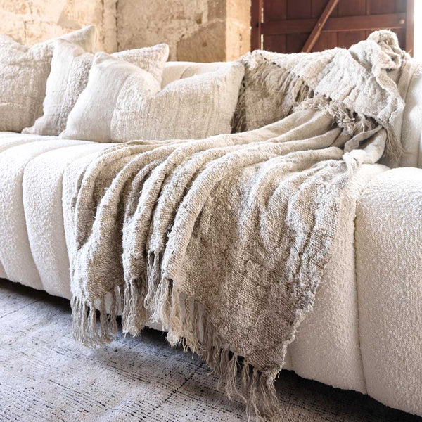 Marco Natural Cotton Throw