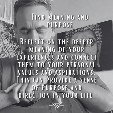 Encuentre significado y propósito