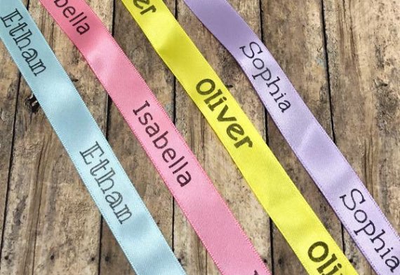 Name Personalized Ribbons