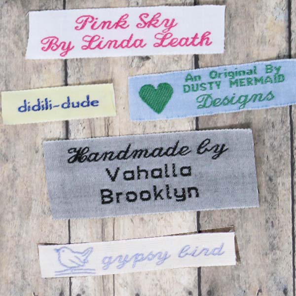 DIY custom clothing labels