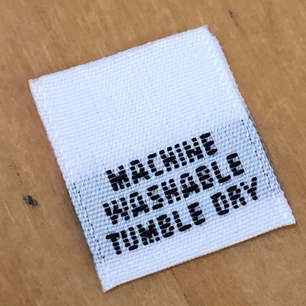 woven clothing label