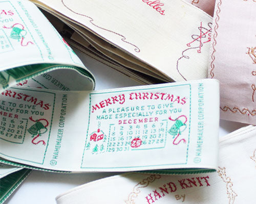 Image of 10 Merry Christmas Vintage Labels