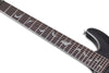 Schecter Damien Platinum-7 Left Hand 7-string Electric Guitar in Satin Black, Schecter, Haworth Music