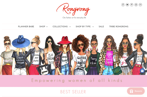 Rongrong Rewards – Shop Rongrong