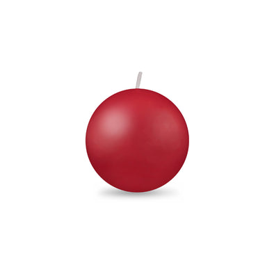 Small Ball Candle 2 Creative Candles   Balls Classic 2in Red 394x 