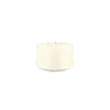 Contemporary 3-Wick Pillar Candle 6" x 3" Ivory