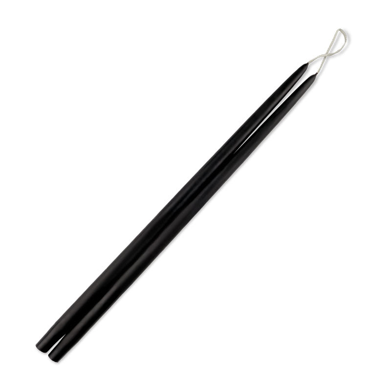 Tall Taper Candles 24 Inch Creative Candles   Tapers Classic 24in Black 800x 