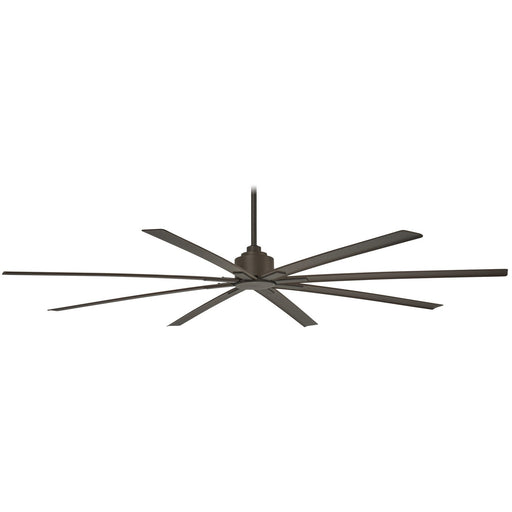 84 Ultra Breeze Brushed Nickel LED Wet Ceiling Fan with Remote - #450X0